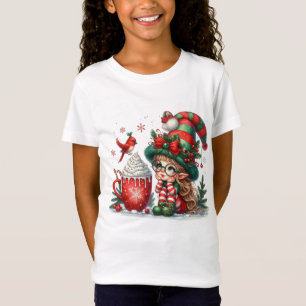 T-shirt de Noël pour fille