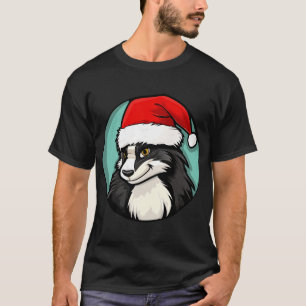 T-Shirt de Noël pour moufette