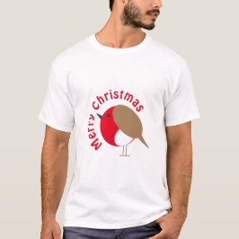 T-shirt de Noël Robin