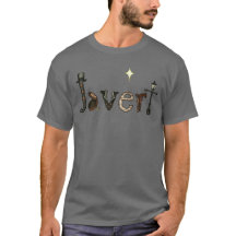 T-Shirt De Nom De Javert Avec Étoile