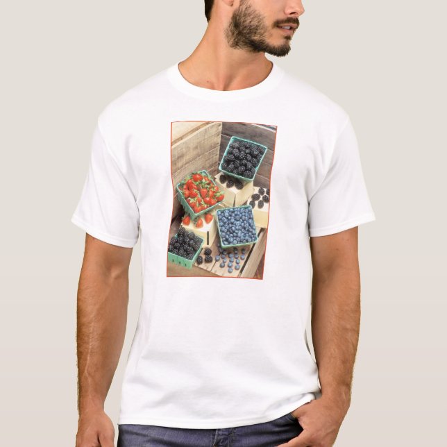 T-shirt De nombreuses baies (Devant)