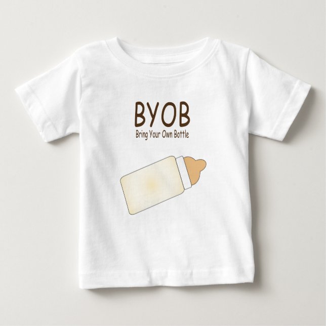 T-shirt de nourrisson de BYOB (Devant)