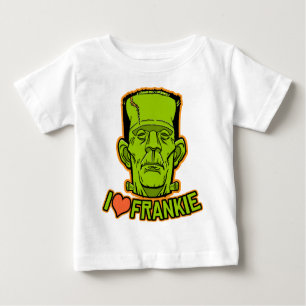 T-shirt de nourrisson de Halloween Frankenstein
