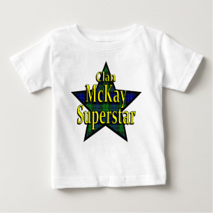 T-shirt de nourrisson de superstar de McKay de