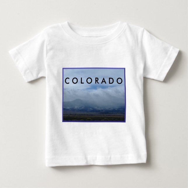 T-shirt de nourrisson du Colorado (Devant)