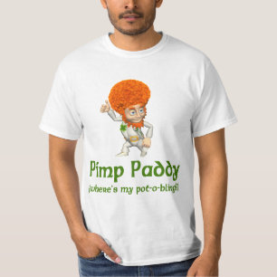T-shirt de paddy de souteneur