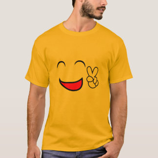 T-shirt De paix costume de groupe d'émoticône