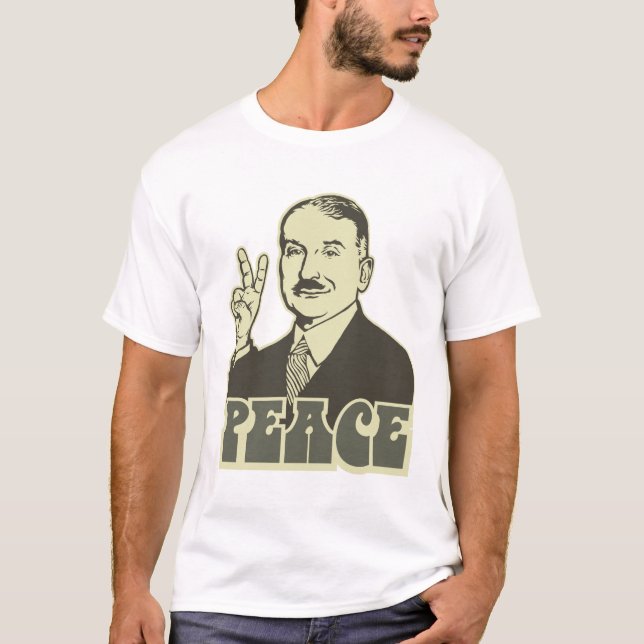 T-shirt de paix de Ludwig von Mises (Devant)