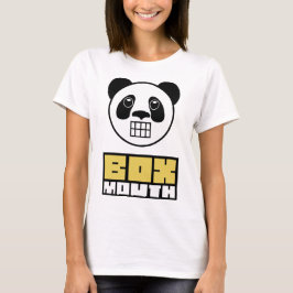 T-shirt de panda de Boxmouth