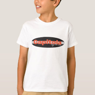 T-shirt de panneau de surf de Capitola