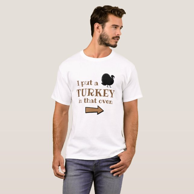T-shirt de papa de thanksgiving (Devant entier)