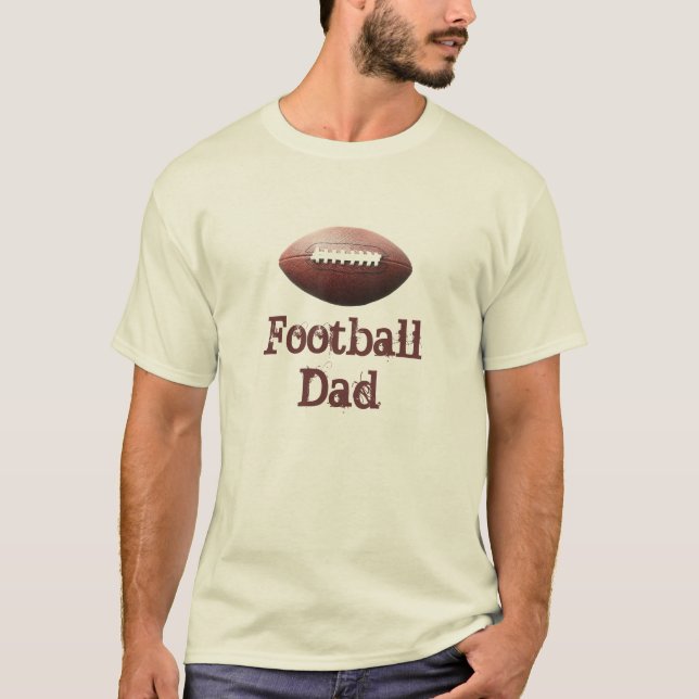 T-shirt de papa du football (Devant)