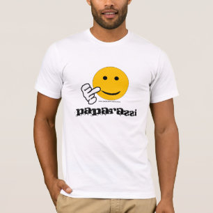 T-shirt de paparazzi de doigt moyen
