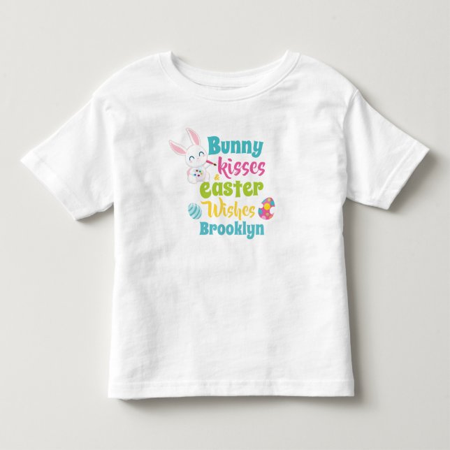 T-shirt de Pâques Baby Bunny Toddler (Devant)