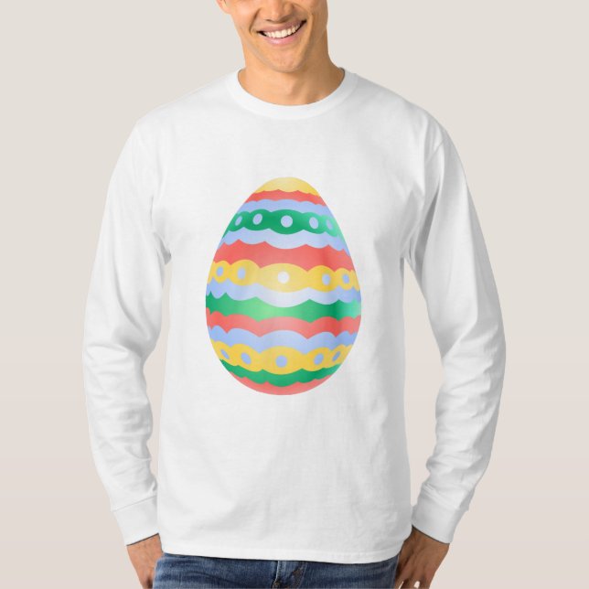 T-shirt de Pâques Festive Hommes de Pâques Jupe de (Devant)