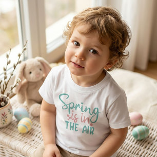 T-shirt de Pâques pour enfants 'Le printemps est d