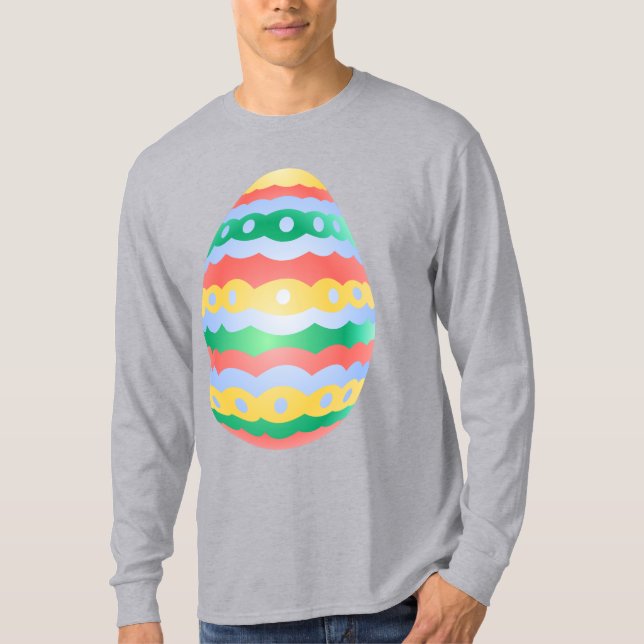 T-shirt de Pâques Unisex Chemises à Oeufs de Pâque (Devant)