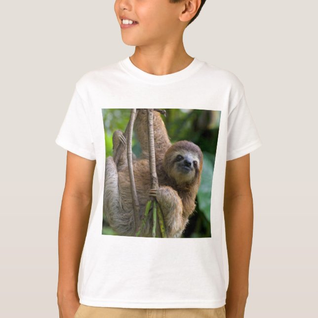 T-shirt de paresse pour votre enfant (Devant)