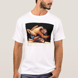 T-shirt de parodie d'art. Art martial mélangé
