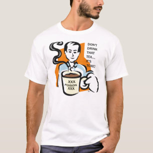 T-shirt de partie d'anti-thé