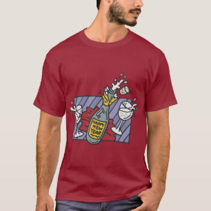 T-shirt de partie de réveillon de la Saint