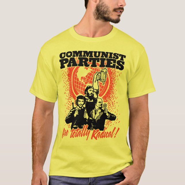 T-shirt de partis communistes (Devant)