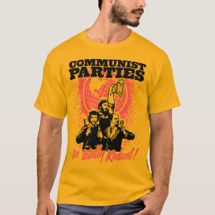 T-shirt de partis communistes