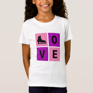 T-shirt de patinage sur glace (patinage artistique