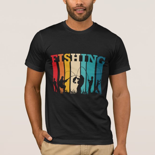 T-shirt de pêche (Devant)