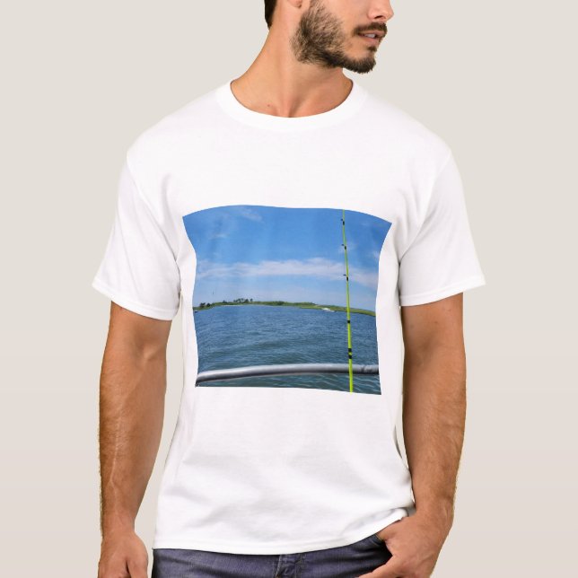 T-shirt de pêche à la voile (Devant)