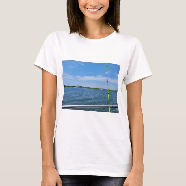 T-shirt de pêche à la voile (Devant)