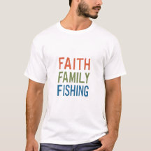 T-shirt de pêche de la famille Faith - Vie extérie