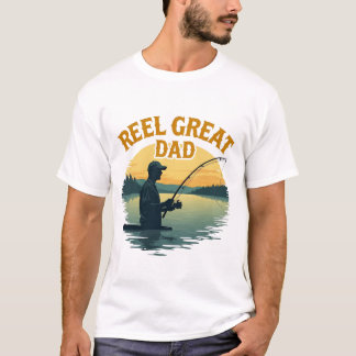 T-shirt de pêche Reel Great Dad