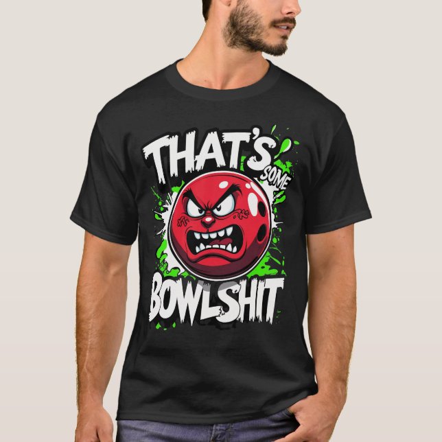 T-Shirt de pelle de quilles amusant - C'est de la  (Devant)