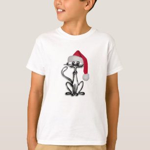 T-shirt de Père Noël Kitty