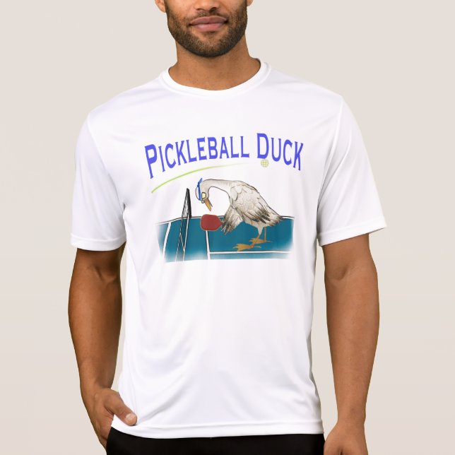 T-shirt de performance Pickleball Duck (Devant)