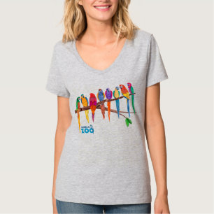 T-shirt de perroquet