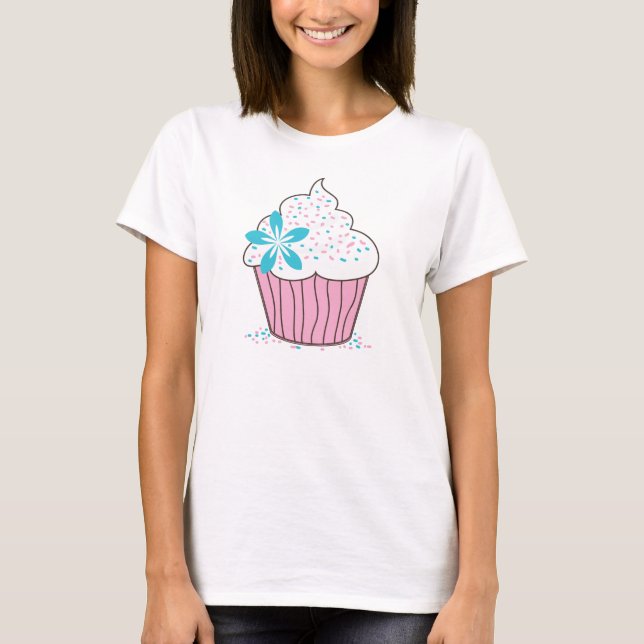 T-shirt de petit gâteau (Devant)