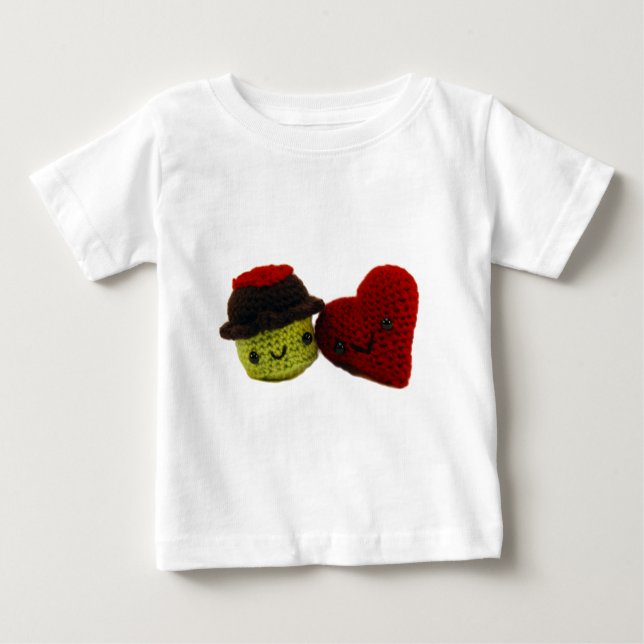 T-shirt de petit pain d'amour - enfant en bas âge (Devant)