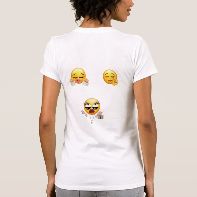 t-shirt de petite fille à papa mignon (Dos)