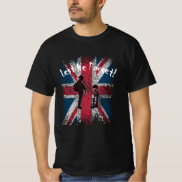 T-shirt De peur que nous oublions le jour du Souvenir Unio