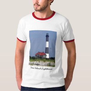 T-shirt de phare d'île du feu