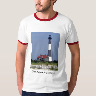 T-shirt de phare d'île du feu