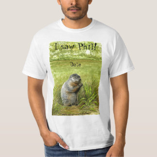 T-shirt de Phil de jour de Groundhog