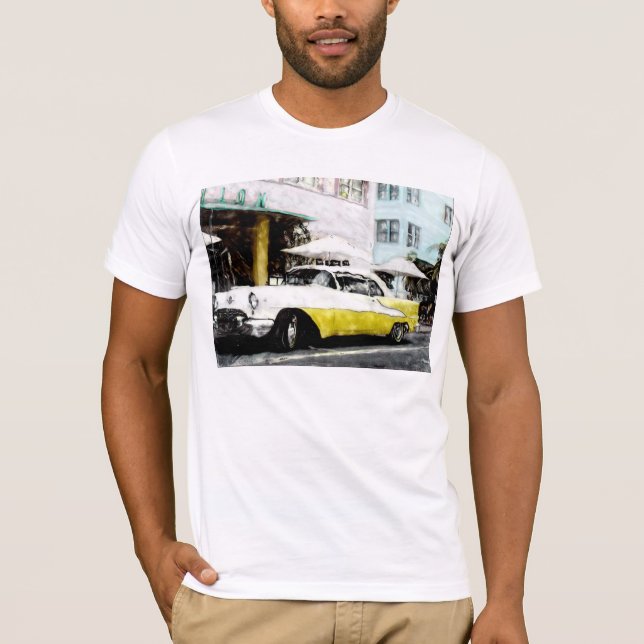 T-SHIRT DE PHOTO CHANGÉ PAR VOITURE CLASSIQUE (Devant)