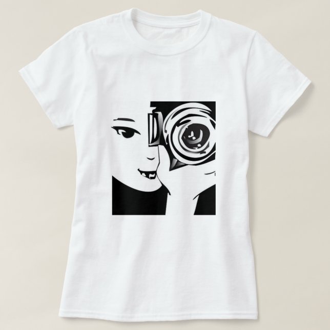 T-shirt de photographie (Design devant)