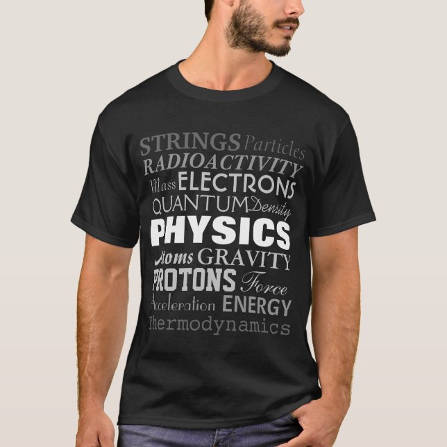 T-shirt de physique (Devant)
