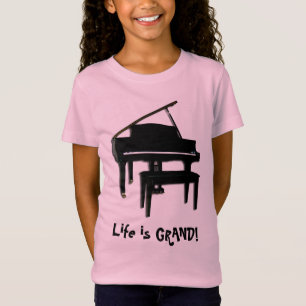 T-shirt de piano à queue