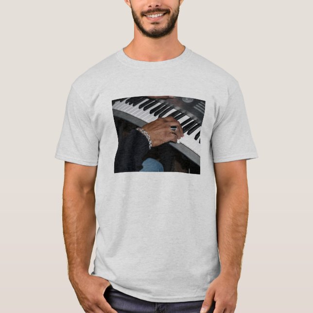 T-shirt de piano de William Bell (Devant)