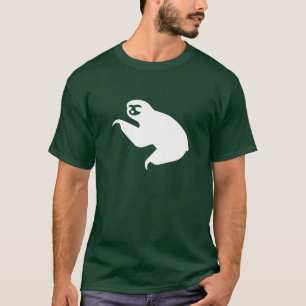 T-shirt de pictogramme de paresse